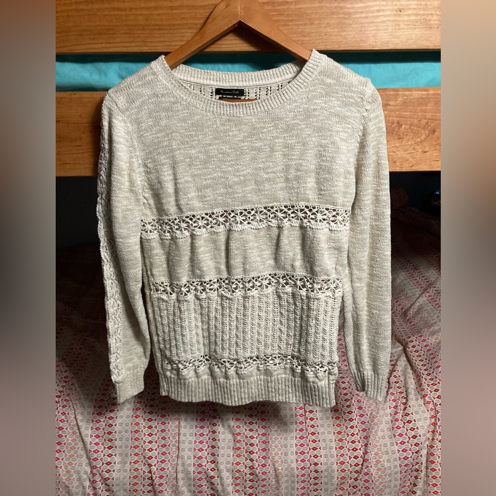 Tan sweater